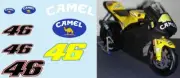 1/12 Decals for TEST BIKE SEPANG 2006 YAMAHA M1 DECALS TB DECAL TBD33