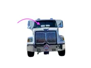 Fits:2010-22 Western Star Constellation Series Conventional CAB Windshield Right