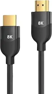 Oxtxuzdm Video Line HDTV Port Video Cable Supports 8K at 60Hz and 4K at 120Hz for Cameras Laptops Screens Extension Cord