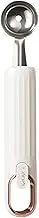 Watermellonn Spoon, mellonn Baller Scoop, Ice Cream Ball Spoon, Stainless Steel Baller Spoon, Double Ended Headed Fruit Spoon Scooper, Smooth Round mellonn Balls Scooper for Scooping Fruit mellonns &