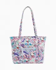 Hello Kitty Vera Bradley Paisley Small Vera Tote Bag Purse Summer Fun Travel NWT