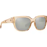 Costa Waterwoman II Shiny Blonde w/Gray Silver Mirror 580G Lens 06S9004-90040658