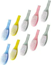 SECFOU 10pcs Baby Hair Brush Set Comfortable Infant Professional Newborn Brush 4 Options for Scalp Massage Circulation