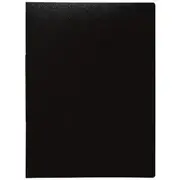 King Jim Fixed Display Book 40 Pockets Black