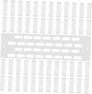 COOPHYA 50Pcs Multi Hole Beehive Entrance Nest Door Run Plate for Beekeeping Durable Protective Tool to Prevent Bee Escape Suitable for Various Hive Types