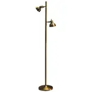 Carson Floor Lamp Antique Brass | Telbix Lighting