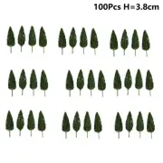 100Pcs Model Tree 38MM Model Pine Tree N Scale Train Railroad Landscape Layout /