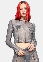 [The Ragged Priest] Voyager Mesh Crop Top