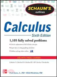 在飛比找三民網路書店優惠-Schaum's Outline of Calculus