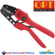 OPT Taiwan Insulate Terminals Ratchet Crimper Crimping Tools High Leverage