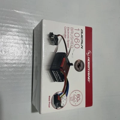Hobbywing Quicrun 1060 1/10 Brushed 60A 60 Amp Speed Control ESC HWA30120203