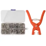 Snap Button Tool Set with Hand Press Pliers For Ideal for Furniture Assembly