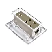 1 x 4 Gauge Input to 4 x 8 Gauge Output Power/Ground Distribution Block