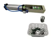 Air Cylinder Can Crusher Heavy Duty Efficient Soda Beer Smasher, Eco-Friendly