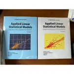 APPLIED LINEAR STATISTICAL MODELS 第五版 兩本合售