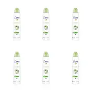 6PK Dove 127g/220ml Antiperspirant Advanced Care Go Fresh Cucumber/Green Tea
