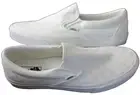 Vans Men's Classic Slip On True White Checkerboard Canvas Skate Shoes Size 13