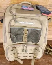 Kastking Karryall Fishing Tackle Backpack with Rod Holders, 40L, Tan