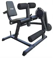RTM RANDY & TRAVIS MACHINERY Leg Extension Curl Machine Home Gym Exercise Fitness Equipment with Rip-Stop Upholstery