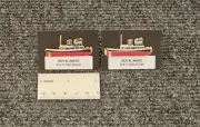 B & O Railroad Tugboat ROY B. WHITE Lapel Pin & Tie Bar - 2 Items - Towboat