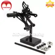 For Honda NSR250 MC21 PGM1 PGM2 PGM3 1990-1993 CNC Rearset Footpegs Footrest Set