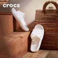 在飛比找Yahoo!奇摩拍賣優惠-全館特惠 Crocs卡駱馳 新款經典拖鞋 海灘鞋 休閒鞋 夏