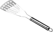 DONFAMDS 1pc Stainless Steel Steak Spatula BBQ Turner for Cooking Frying Grilling Wear Resistant Kitchen Utensil for Home Restaurant BBQ Use
