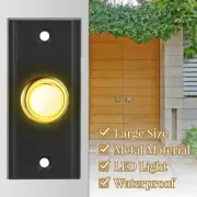 For Front-door LED Lighted Door Bell Door Bell Push Button Easy To Install