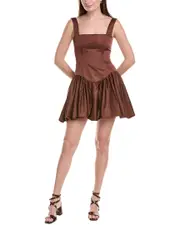 WeWoreWhat Bubble Skirt Corset Mini Dress