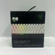 Razer Phantom Keycap Upgrade Set for Mechanical Keyboard (White) w/ Puller