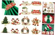 Pcs Christmas Napkin Rings Holiday Napkin Holders Rings for Cloth Napkins 12