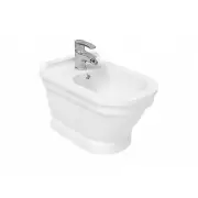 WS Bath Collections Antique AN 510 Antique Wall Mounted Bidet - White