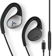 [Avantree] Resolve-C - USB C Wired Open-Ear Earbuds with Mic & in-Line Volume Control, Designed for Small-Medium Size Ears, Compatible with New iPhone 16, 15, Samsung, Google & Android Type-C Phones