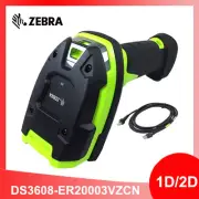 Zebra DS3608-ER20003VZCN Ultra-Rugged Handheld 2D Barcode Scanner with USB Cable