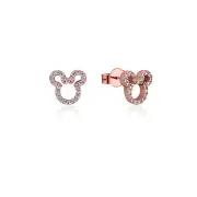 Disney Couture Kingdom Precious Metal - Mickey Mouse - Crystal Earrings R Gold