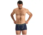 5 x Mens Jockey Dry Impact Trunks Navy/ Green Underwear Elastane/Nylon