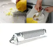 Stainless Steel Versatile Hand Held Nutmeg Citrus Zester Ginger Grater Kitc.UU