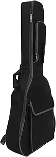 Kisangel Guitar Case Double Shoulder Bag 12mm Cotton Lining Lightweight Portable Ideal for Travel or Home Use