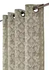 Cosmopolitan Panel- Beige & white-Polyester- 60" x 96" Inches