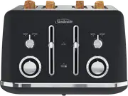 Sunbeam Alinea Collection 4 Slice Toaster Black