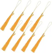 SEWACC 16pcs Graduation Doctoral Hat Tassel Pendants Year Charm Graduation Party Accessories Multi-Purpose Decor for Key Chains Bookmarks and Bag Decoration