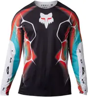 FOX 360 Syz Motocross Jersey, black-white, Size S for Men Black White