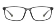 Polaroid PLD D535/G Asian Fit KB7 Men's Glasses Clear Size 56 - Private Health Rebate - Blue Light Block Available