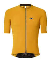 Oakley x Q36.5 Gridskin Pinstripe SS Jersey S,M amber yellow
