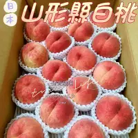 在飛比找Yahoo!奇摩拍賣優惠-缺貨❌15-16玉頂級日本空運山形白桃水蜜桃