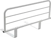 Bed Rail for Elderly,Bed Rail Safety Side Guard for Elderly Adults Foldable White Bedside Handrail Grab Bar Shatter-Resistant Bed Railing Guardrail (15Cm Bracket 60Cm) (10cm Bracke