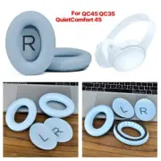 Noise Isolation Ear Pads for QC45 QC35 Headset Cushion Customizable Fit Earpads