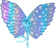 Abaodam Butterfly Wings Pink Fairy Wings Butterfly Costume Fairy Wings Adult Dress Cosplay Wing Angel Wing Dress Party Costume Wing Cloth Blue