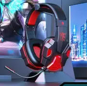 Wireless Over-Ear Performance Gaming Headset Bluetooth Gamer Headphones w/ Mic