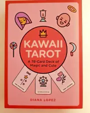 New Open Box Kawaii Tarot: A 78-Card Deck of Magic and Cute Cards & Book Pink